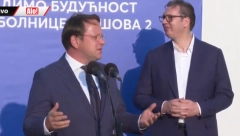 VUČIĆ I VARHELJI U OBILASKU TIRŠOVE 2 Evropski komesar: EU nikad nije podržavala ovako veliki zdravstveni projekat