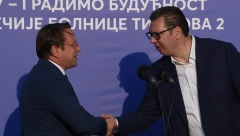 CENTAR ZA LEČENJE NAŠE DECE Vučić i Varhelji obišli radove na izgradnji Univerzitetske dečje klinike "Tiršova 2" (FOTO/VIDEO)