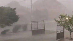 PADA GRAD U BEOGRADU Nevreme "olešilo" Leštane - zveket leda odjekuje krovovima