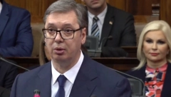 ZVANIČNO JE POČEO DRUGI PREDSEDNIČKI MANDAT Predsednik Srbije Aleksandar Vučić položio je zakletvu u Narodnoj skupštini