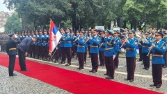 ZAKLETVA UZ GARDISTE I HIMNU: Predsednik Aleksandar Vučić danas u Narodnoj skupštini započeo drugi mandat (FOTO/VIDEO)