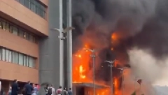 POŽAR U HOTELU "PARK" Evakuisani đaci koji su slavili matursko veče u balskoj sali hotela (VIDEO)