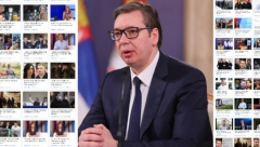 ŠLJAM BEZ STIDA I OBRAZA Tajkunski mediji razapinju Vučića i njegovu porodicu uz pomoć SNS otpada! (FOTO)