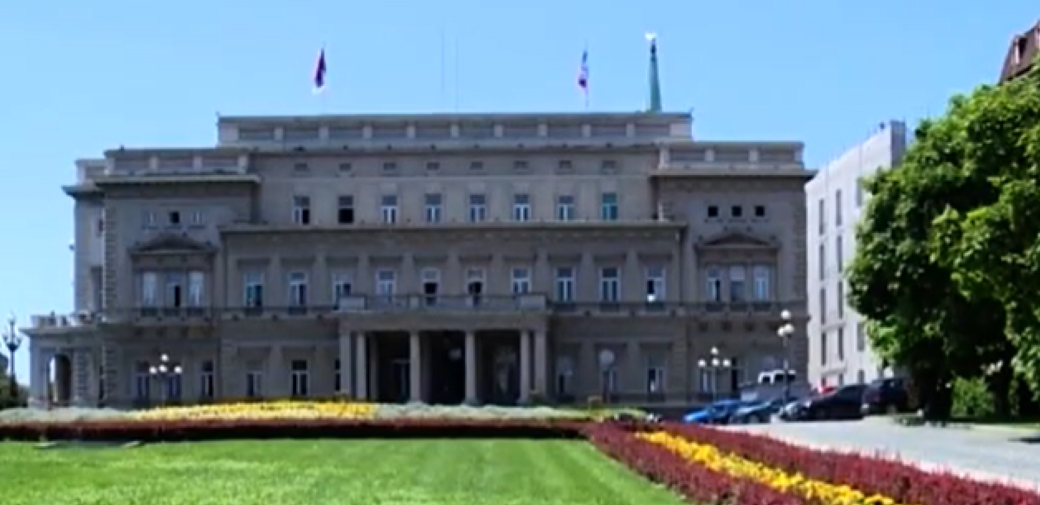 JEZIVE PRETNJE NA ADRESU SKUPŠTINE GRADA BEOGRADA , LJUDI HITNO EVAKUISANI Nećemo stati dok ne uvedete sankcije Rusiji!