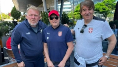 TRI LEGENDE Sjajan susret u Ljubljani: Prosinečki posetio "Orlove"
