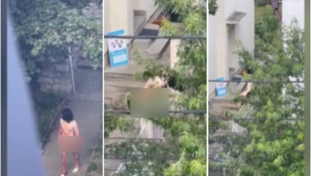 GO I KRVAV MUŠKARAC ULETEO U ŠKOLU NA VOŽDOVCU Žena pala u nesvest kada ga je ugledala