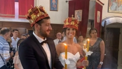 NEKA JE SA SREĆOM Ana Dabović i njen dugogodišnji partner, venčali se u Herceg Novom (FOTO)