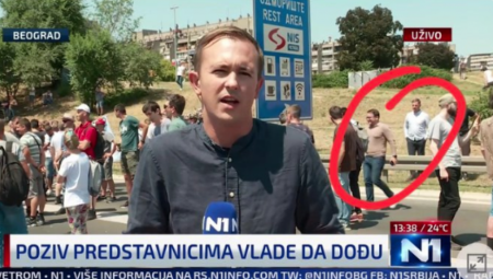 POLITIČKI PROTEST NA DELU Na blokadu došli i Jeremićevci - Stefan Jovanović i Miroslav Aleksić