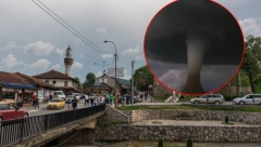 CRNA PIJAVICA NAD NOVIM PAZAROM Šokantna vremenska pojava alarmirala građane (VIDEO)