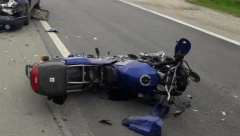MOTOR NALETEO NA AUDI Saobraćajna nezgoda u Leskovcu