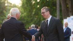 OBELEŽEN DAN NEZAVISNOSTI SAD-a Predsednik Vučić na svečanom prijemu u američkoj ambasadi