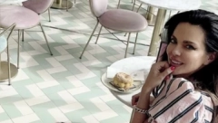 ZABLISTALA U ROZE IZDANJU Nikolina Pišek oduševila je sve pratioce, ne skida osmeh sa lica (FOTO)