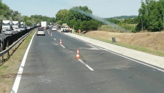PALA BANDERA PREKO OBE TRAKE Haos u Makišu, vozači u velikom problemu (FOTO)
