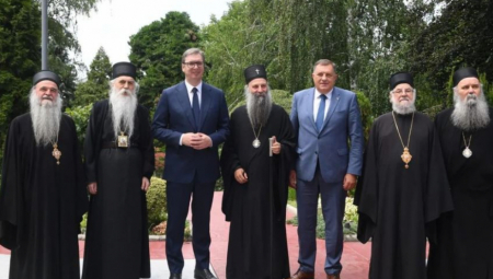 VUČIĆ DANAS SA PORFIRIJEM I DODIKOM Tema sva ključna pitanja od nacionalnog značaja