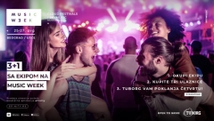 Danas počinje omiljena 3+1 akcija za Belgrade Music Week festival