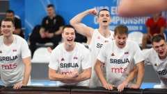"ORLIĆI" SE VRATILI TAMO GDE PRIPADAJU Srbija lako protiv Letonije za finale i povratak u elitnu deviziju