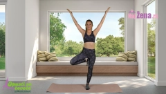 PODIŽE RAVNA STOPALA I SMANJUJE VRTOGLAVICE Fitnes instruktorka Mirjana Jemović pokazala vežbu za zdrav um i telo