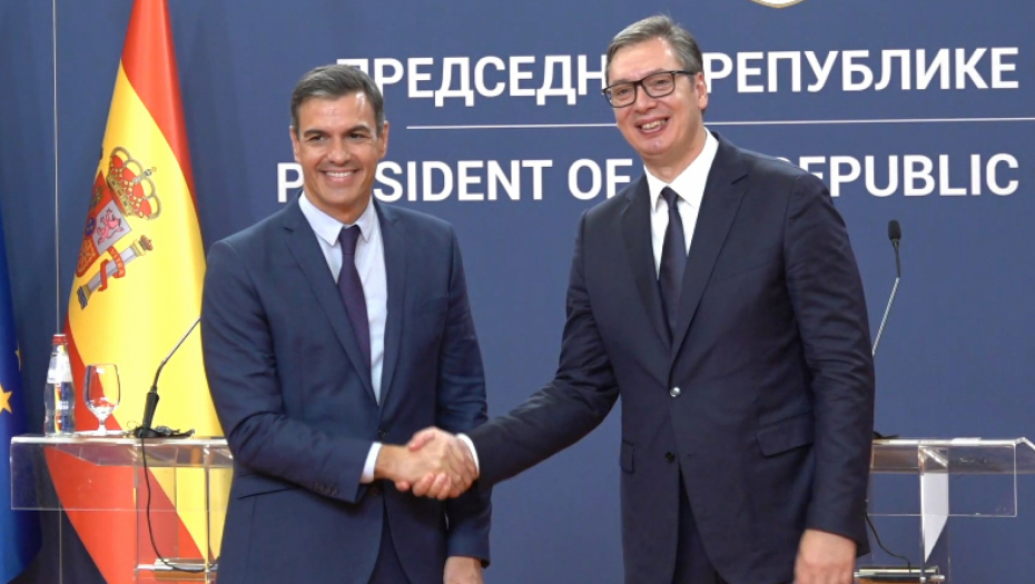 PEDRO SANČEZ U BEOGRADU Vučić: Prijateljstvo Srbije i Španije je veliko (FOTO/VIDEO)
