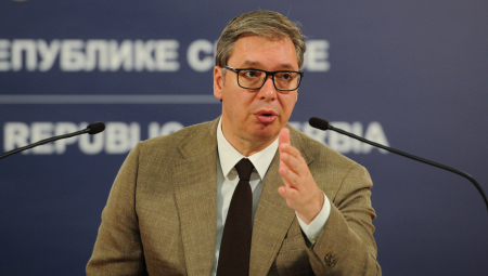 PREDAJE NEĆE BITI, POBEDIĆE SRBIJA! Vučić poslao jaku poruku Kurtijevoj bandi (FOTO)