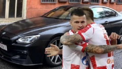 TETOVAŽE, SKUPA KOLA, LEPE ŽENE Fudbaler Zvezde ima opasne "zverke" sa specijalnim tablicama, zgodna crnka ga uvalila u problem, a pre fudbala trenirao je MMA (FOTO)