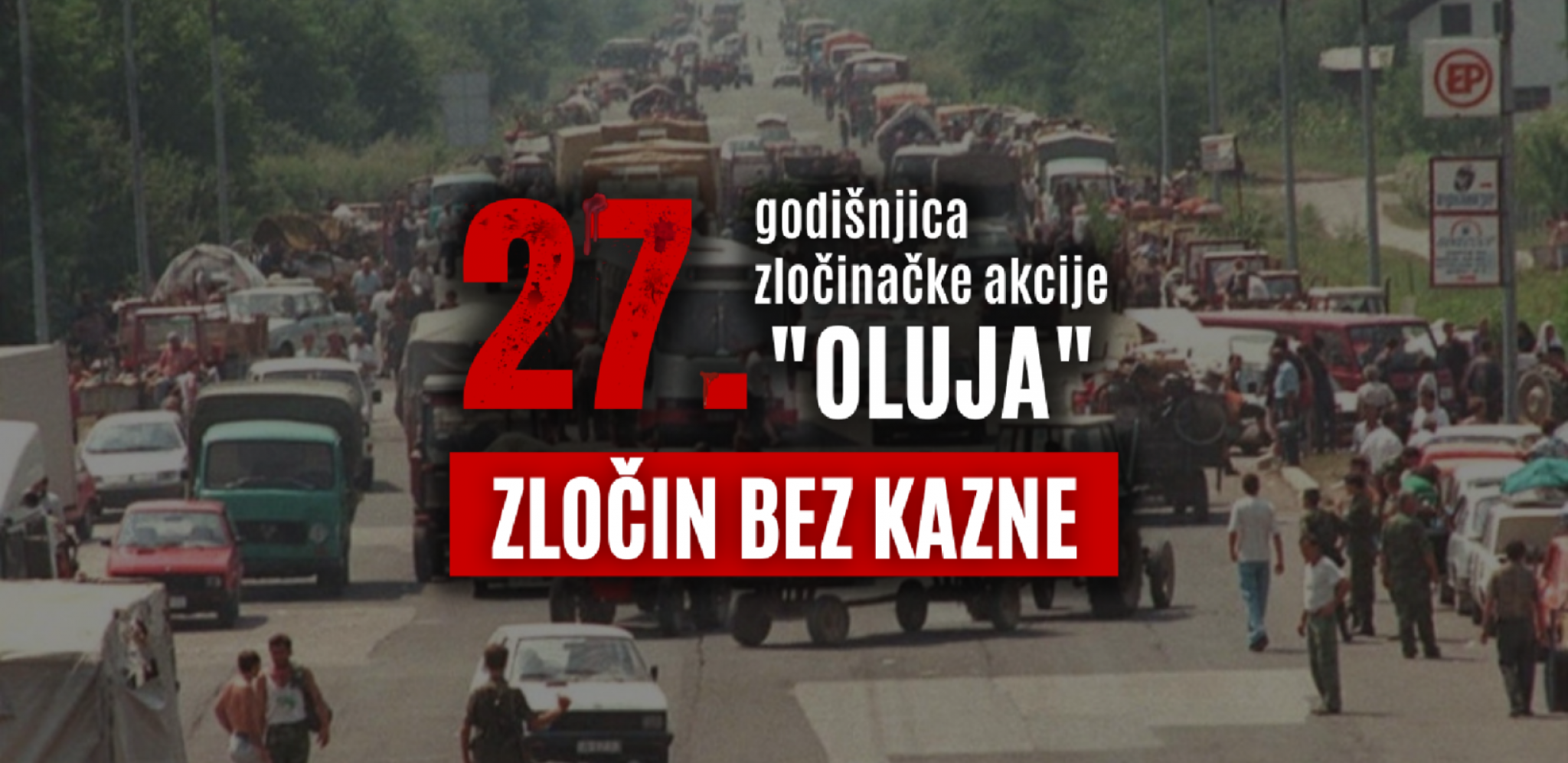 GOVORI I VUČIĆ! NIKAD VIŠE NE SMEMO ĆUTATI! Večeras u Novom Sadu obeležavanje godišnjice Oluje
