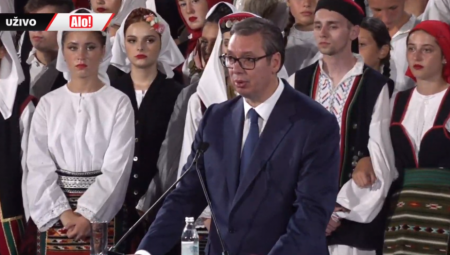 VUČIĆ: Nikada više nećemo da ćutimo i nećemo da se stidimo zločina koji su počinjeni protiv našeg naroda