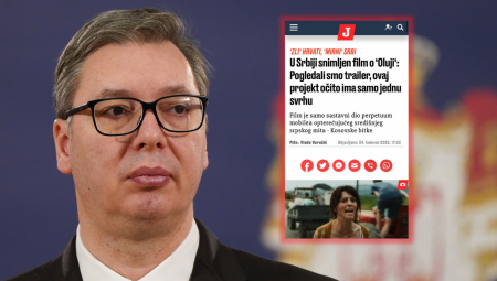 USTAŠE OPET UDARILE NA VUČIĆA:  "On hoće da Srbe predstavi kao žrtve, zato Srbija posle Dare snima i film o Oluji!"