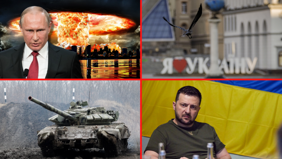 Snimak artiljerijske jedinice ruskih snaga u borbi; Eksplozija u Krivom Rogu, kamera zabeležila prelet rakete (FOTO/VIDEO)