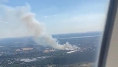 ODJEKNULA JAKA DETONACIJA KOD AERODROMA HITROU Posle eksplozije izbio je ogroman požar (FOTO,VIDEO)