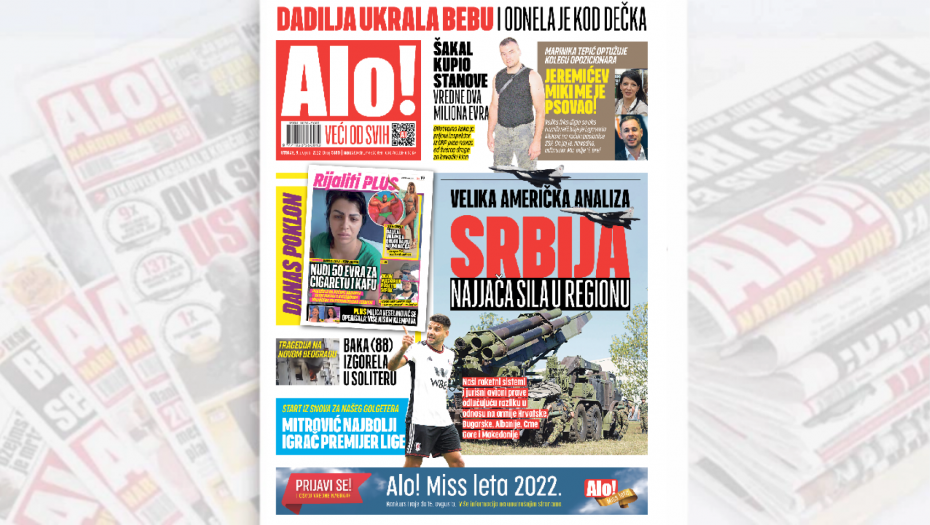 VELIKA AMERIČKA ANALIZA! Srbija najjača sila u regionu
