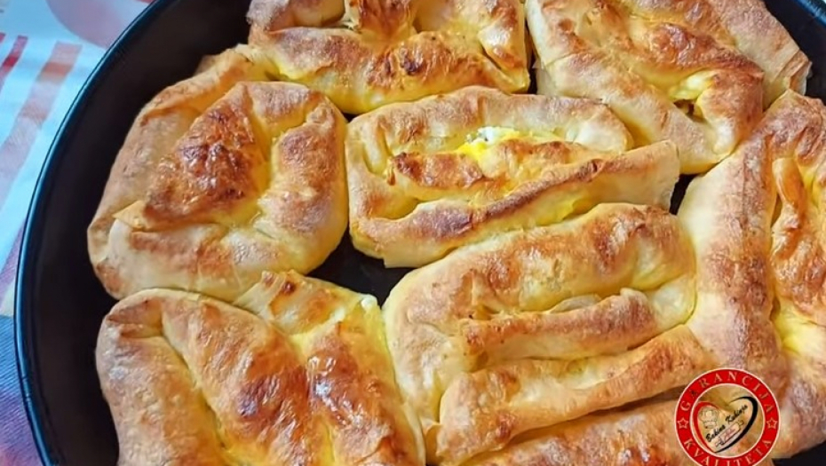 DA VAM JUTRO ZAMIRIŠE NA DOMAĆE Vruće hrskave uvijače sa sirom kao iz pekare, gotove za 5 minuta