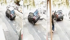 U SUDARU DVA VOZILA STRADAO PEŠAK Jeziv udes dogodio se na Zvezdari (FOTO,VIDEO)