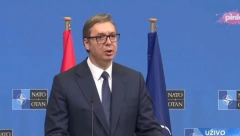 "SRBIJA ĆE BITI I OSTATI VOJNO NEUTRALNA!" Vučić u NATO grotlu rekao sve što njima ne prija (VIDEO)