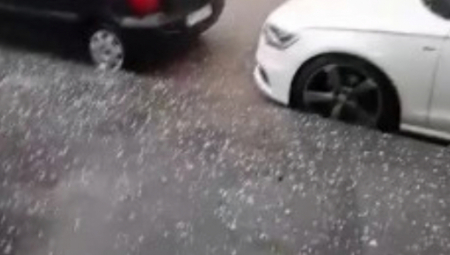 JAKO NEVREME POGODILO VRBAS Grad zabeleo ulice, oglasio se RHMZ  (VIDEO)