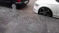 JAKO NEVREME POGODILO VRBAS Grad zabeleo ulice, oglasio se RHMZ  (VIDEO)