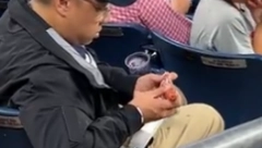 OVO JOŠ NISTE VIDELI Navijač jednim potezom ostavio sve bez teksta: Čoveče, šta radiš to sa viršlom? (VIDEO)