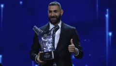 FRANCUZU I ZVANIČNO NAGRADA Benzema dobio "Zlatnu loptu"