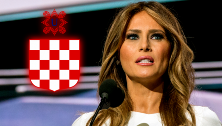 RASIZAM U HRVATSKOJ Osvanuo skandalozan bilbord o Melaniji Tramp usred Zagreba (FOTO)