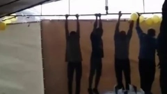 HIT SNIMAK SA SVADBE U SRBIJI! Gosti VISE sa šipke u šatoru, voda navire! (VIDEO)