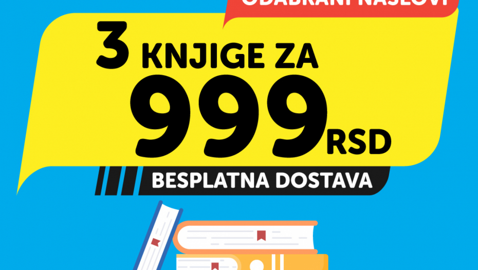 Bestseleri Vulkan izdavaštva na sjajnoj akciji: 3 knjige za 999 dinara