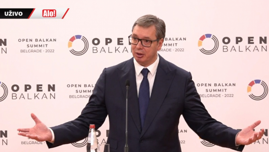 VUČIĆ O SAMITU OTVORENI BALKAN "Ne samo jednaki, već i uspešniji od drugih u Evropi i svetu" (VIDEO)