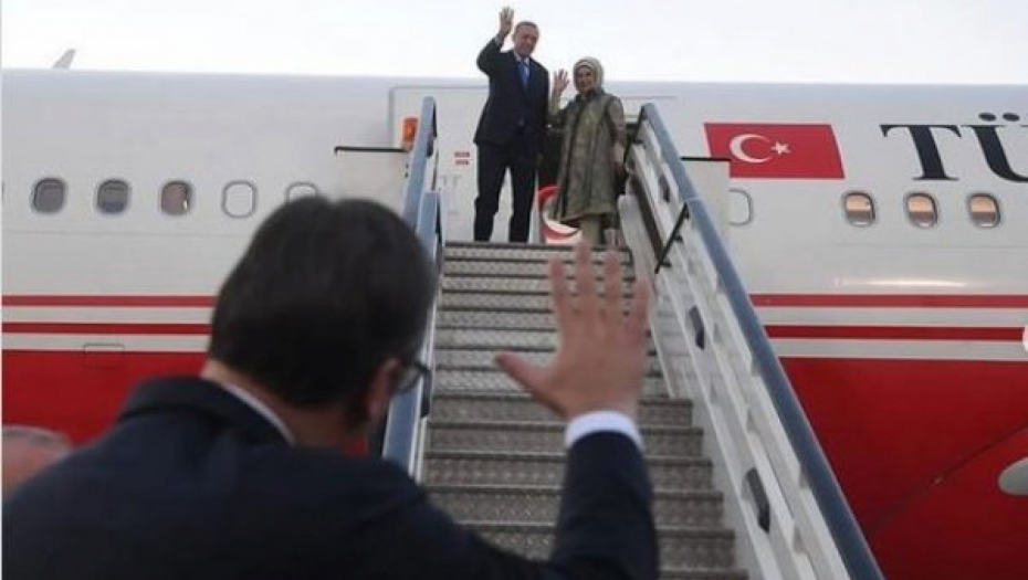 "DO SKOROG VIĐENJA, DRAGI PRIJATELJU!" Vučić ispratio Erdogana (FOTO/VIDEO)