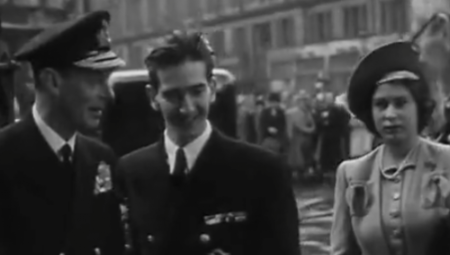 KRALJICA, SVEDOK ISTORIJE! Neverovatan snimak - Elizabeta se upoznaje sa kraljem Petrom 1945. godine (VIDEO)