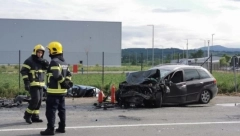 TEŽAK UDES NA SAMOM IZLASKU IZ UŽICA KA ZLATIBORU Na magistralnom putu došlo do silovitog direktnog sudara "golfa" i "fijata"