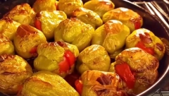 FINI, LETNJI OBROK Pržene paprike sa belim lukom, lagano, aromatično, ukusno