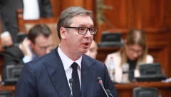PREDSEDNIK VUČIĆ SEDMI SAT BEZ PAUZE: U skupštini gledao svađu oko stolice, slušao bajke o aparthejdu u Preševu