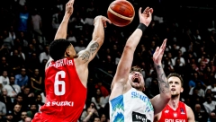 DONČIĆ DOŽIVEO NERVNI SLOM Ovo ne priliči jednom šampionu - ovako je Luka reagovao kada je shvatio da Slovenija ispada sa Evrobasketa (VIDEO)