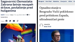 TAJKUNSKI MEDIJI UDARAJU PO VUČIĆU SA SVIH STRANA! Drvljem i kamenjem po predsedniku Srbije!