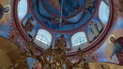 HRAM VASKRSENJA HRISTOVOG U JERUSALIMU Molitva vernika na mestu gde je Isus Hristos vaskrsao