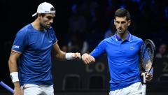 BERETINI ODUŠEVLJEN NOVAKOM Priča bolje italijanski nego ja, nadam se da nije razumeo psovke